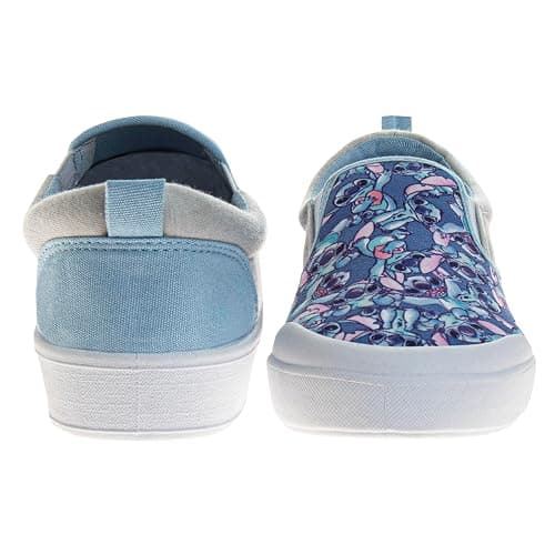 Disney Lilo and Stitch Lowtop Sneakers - Stitch Low Top Shoes Slipon Closure Cushioned Lightweight Sizes 12-13 Little Kid 1-4 Big Kid 5-10 Adult thumbnail 3