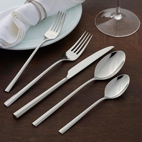 Oneida Doublet 20-Piece 18/0 Silverware Set for 4 thumbnail 4