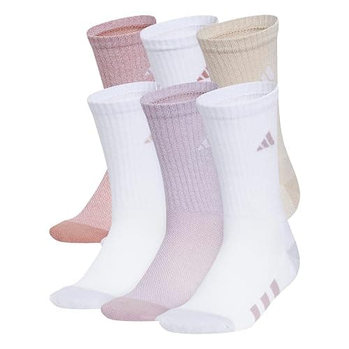 adidas Kids Athletic Cushioned 6-Pack Crew (Little Kid/Big Kid/Adult) - Image 1