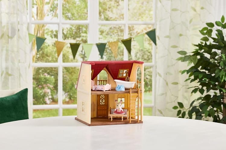 Calico Critters - Red Roof Home - Cozy Cottage - 2026 Edition Dollhouse – Kids Pretend Play House, Miniature Home Playset, Expandable Design, Ages 3+ thumbnail 4