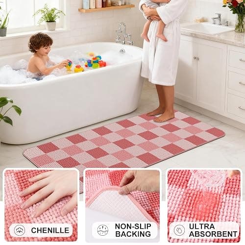  Bathroom Rugs Sets 3 Pieces thumbnail 3