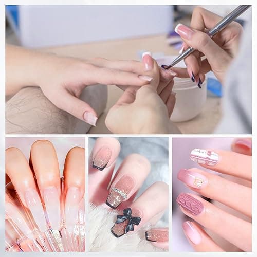 SULLMAR Acrylic Monomer Liquid Monomer Acrylic Nail Liquid 5fl.oz Nail Acrylic Liquid Nail Tips For Acrylic Nails Professional Nail Monomer Liquid Odorless Monomer 2.5fl.oz/75mlx2pcs thumbnail 7