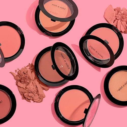 wet n wild Color Icon Blush, Effortless Matte Natural Sheer Glow & Seamless Blend, Luxuriously Infused Smooth Jojoba Oil, Cruelty-Free & Vegan - Pinch Me Pink thumbnail 13