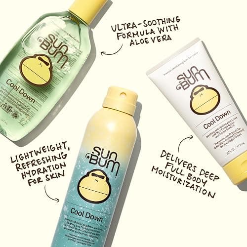 Sun Bum Cool Down Aloe Vera Spray - Vegan After Sun Care to Soothe and Hydrate Sunburn - 6 oz thumbnail 3