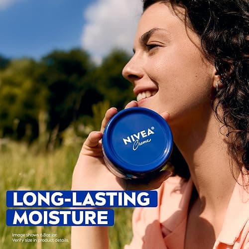 NIVEA Creme Face, Hand and Body Moisturizer Cream, Rich Body Cream for Dry Skin with Provitamin B5, Fast-Absorbing and Non-Comedogenic, For Daily Use on All Skin Types, 16 Oz Jar thumbnail 3
