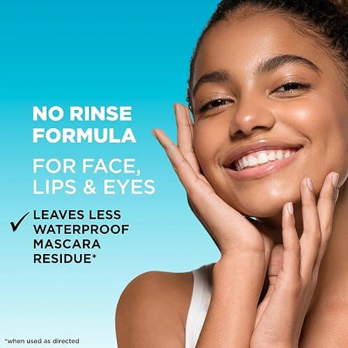 Garnier Micellar Water for Waterproof Makeup, Hydrating Facial Cleanser & Makeup Remover, Suitable for Sensitive Skin, Vegan, Cruelty Free, 13.5 Fl Oz (400mL), 2 Count thumbnail 3