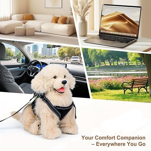 Chongker Dog Stuffed Animals Plush with Magnetic Toys, Soft Cuddly Golden Retriever Plush Toys, Large Stuffed Puppy Dog Stuffed Animals, Birthday Gift for Kids Girls Boys thumbnail 6