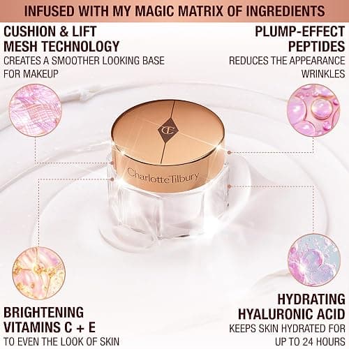 Charlotte Tilbury Holiday Beauty Set - Airbrush Flawless Setting Spray 100ml, Charlotte's Magic Cream 30ml, Magic Serum 8ml, Golden Goddess Eyeshadow Palette & Icon Baby Lip Duo thumbnail 6