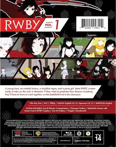 RWBY Volume 1 (Blu-ray) thumbnail 3