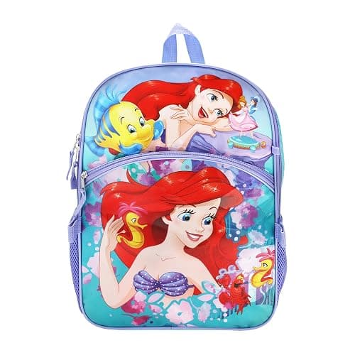 The Little Mermaid 16" 5-Piece Backpack and Lunchbox Set thumbnail 8