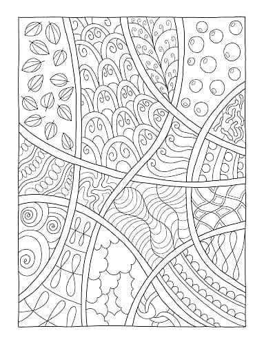 Mindfulness Patterns: Coloring Book with Creative Pattern Designs for Stress Relief and Relaxation thumbnail 3