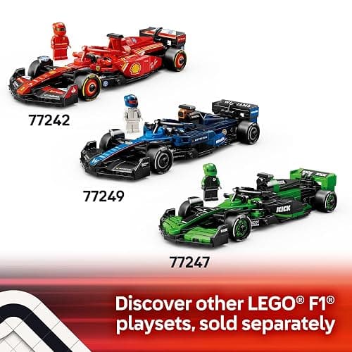 LEGO Speed Champions Aston Martin Aramco F1 AMR24 Race Car Toy - Building Set for Kids, Boys & Girls, Ages 10+ - Toy Car for F1 Fans - Gift Idea for Birthday - 77245 thumbnail 7
