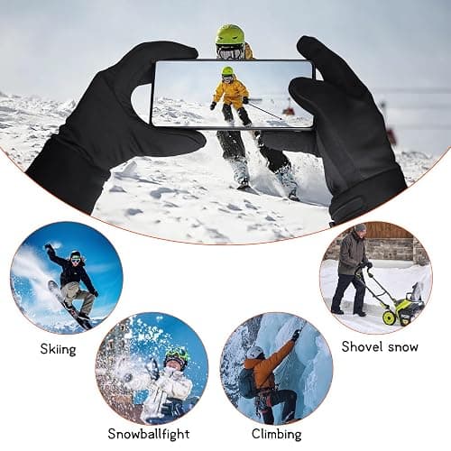 HEAT NICE Heated Glove Liners for Men Women, Rechargeable Battery Electric Heated Gloves, Winter Warm Glove Liners, Thin Gloves Riding Ski Snowboarding Hiking Cycling Hand Warmers thumbnail 5