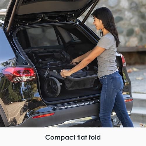Baby Trend Expedition® LTE 2-in-1 Stroller Wagon, Madrid Black thumbnail 2