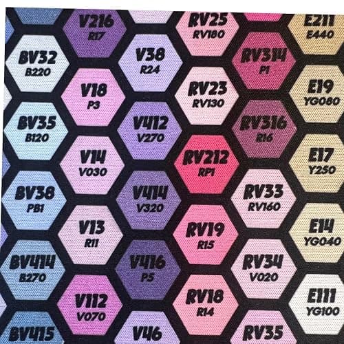 Wook Books Color Swatch Desk Mat – 23" x 14" Compatible with Ohuhu Honolulu Alcohol Markers thumbnail 5