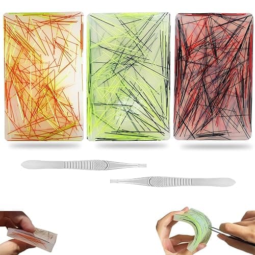 3 Pack Skin Picking Fidget Toys, Pick Pad, Hair Pulling Fidget Toys for Adult Anxiety Relief, Trichotillomania & Dermatillomania - Image 1