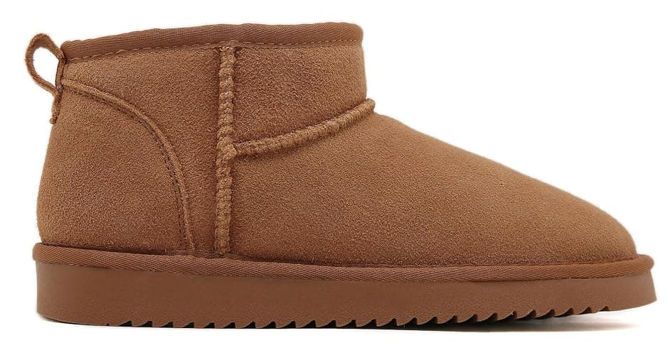 Meik Mangni Stivali Donna Invernali Classic Antiscivolo Stivaletti da Neve Caldo Comode Impermeabili Stivali Inverno Outdoor Breve Boots Scarpe,Gr.36-43 EU thumbnail 2