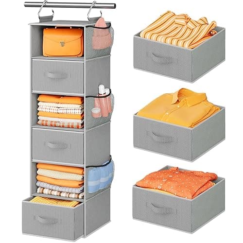 Pipishell Hanging Closet Organizer