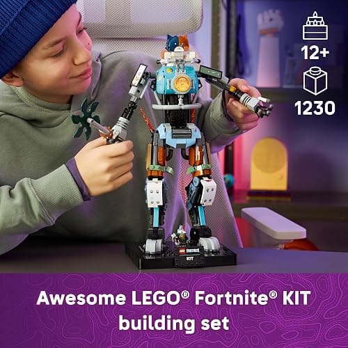 LEGO Fortnite KIT - Building Toy for Boys & Girls, Ages 12+ - Fortnite Toy for Kids - Mech Action Figure with Posable Arms - Bedroom Decor for Fans - Gift for Kids - 77081 thumbnail 2