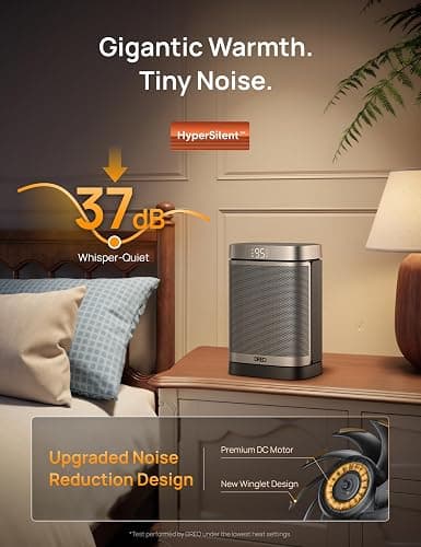 BEDROOM: Portable Space Heater thumbnail 4