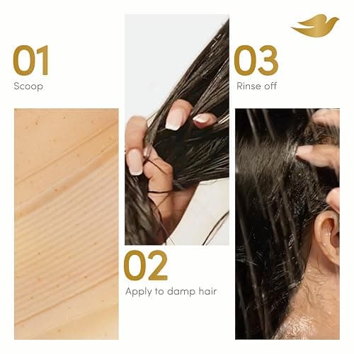 Dove Radical Recovery 10-in-1 Hair Mask 1ct UV Repair & Glow Deep recovery from 99% of UV hair damage with Melting Lumi-Beads 9.2 oz thumbnail 7