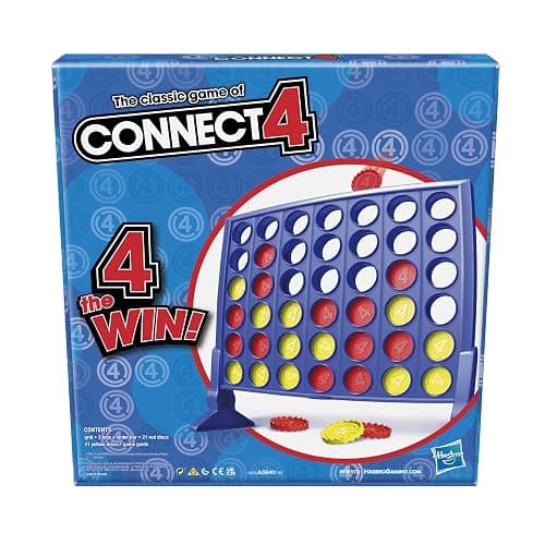 Hasbro Gaming Connect 4 Classic Grid,4 in a Row Game,Strategy Board Games for Kids,2 Player .for Family and Kids,Ages 6 and Up thumbnail 3