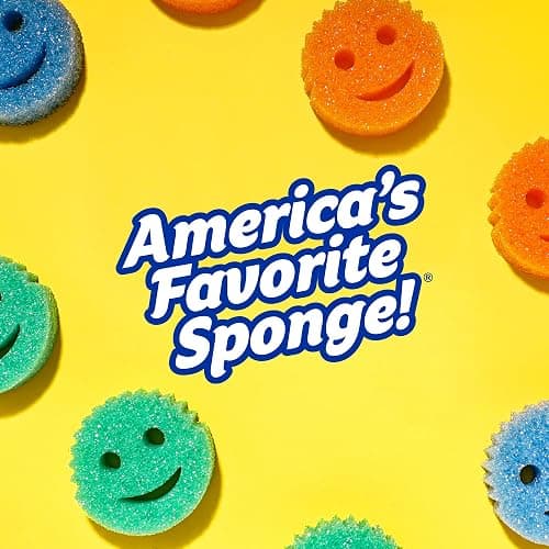 Scrub Daddy Dual-Sided Sponge and Scrubber - Scrub Mommy Cat Shape - Scratch Free, Odor Resistant, Multi-Surface, Soft in Warm Water, Firm in Cold, Dishwasher Safe - 1 ct - 3pk thumbnail 9