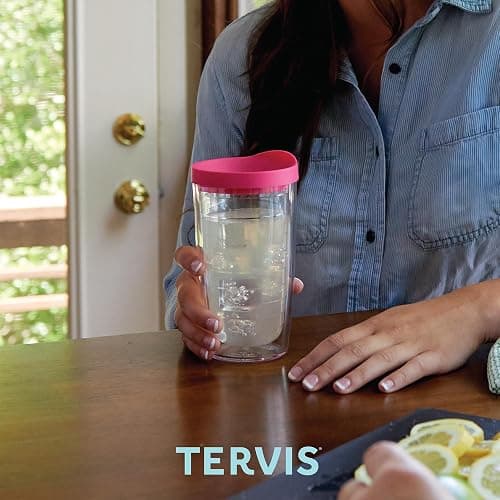 Tervis Made in USA Double Walled Dainty Floral Mother's Day Insulated Tumbler Cup Keeps Drinks Cold & Hot, 16oz, Grandma thumbnail 7