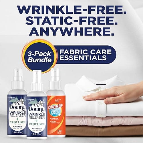 Downy Wrinkle Release Spray Bundle w/Bonus 3oz Bounce Spray Sample - 2 Pack thumbnail 2