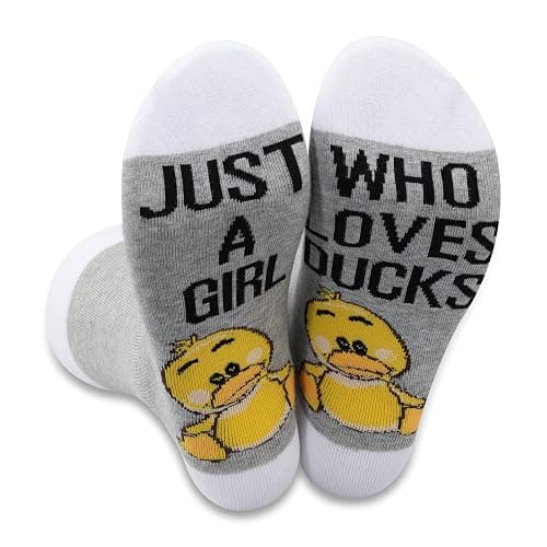 LEVLO Pickle Socks Pickle Lover Gift Just A Girl Who Loves Pickles Novelty Socks - Image 1