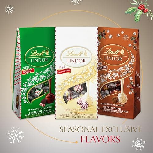 Lindt White Peppermint Truffles thumbnail 7