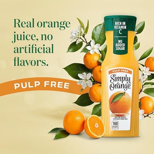 Simply Orange Juice Pulp Free, 11.5 Fl Oz Bottle thumbnail 7