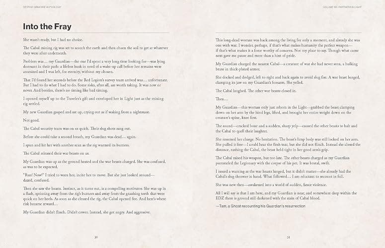 Destiny Grimoire Anthology, Volume VI: Partners in Light (Volume 6) thumbnail 3