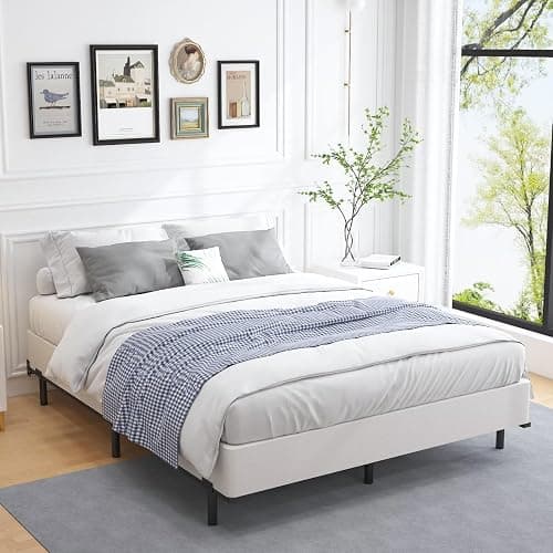 ALDRICH Queen Box Springs 9 Inch Heavy Duty Metal Box Spring Mattress Foundation 3000lbs Max Weight Capacity/Non-Slip/No Noise/Easy Assembly/Easy Clean Cover thumbnail 8