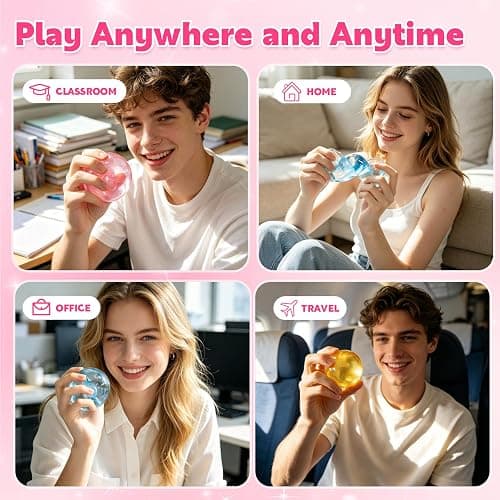 3Pcs Coconut Oil Squishy,Coconut Oil Stress Ball Slow Rising Stress Relief Toys for Anxiety and Relaxation for Adults and Kids thumbnail 6