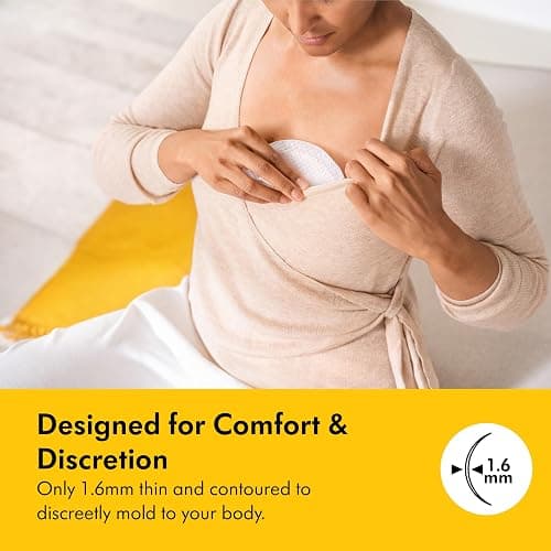 Medela Ultra-Breathable Nursing Pads, Highly Absorbent, Super Soft, Discreet Design for Comfortable Wear, Pack of 200 thumbnail 6