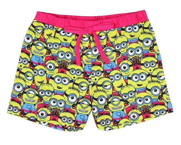 INTIMO Despicable Me Girls' Movie Minions Better Together Sleep Pajama Set Shorts thumbnail 6
