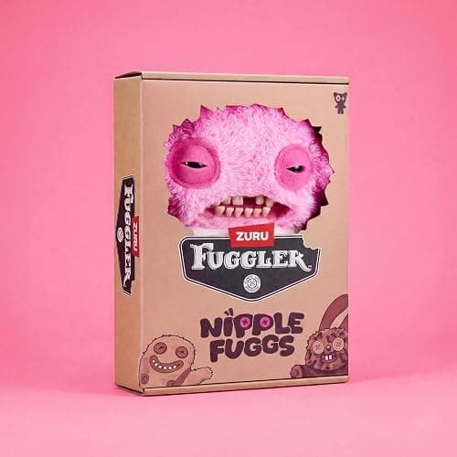 Fuggler Nipple Fuggs 9 Inch (Sir Nobbynuts) by ZURU | Funny Ugly Monster with signature teeth, soft & huggable collectible plush, for fans & collectors, gift for tweens & teens thumbnail 4