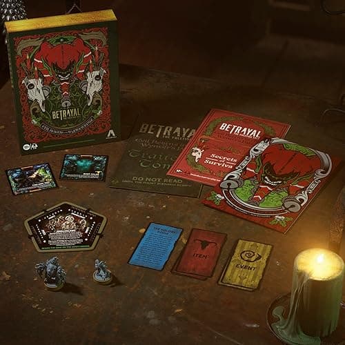 Avalon Hill Betrayal Evil Reigns in The Wynter's Pale The Yuletide Tale Expansion | Ages 12+ | Requires Betrayal at HOTH 3rd Edition to Play thumbnail 3