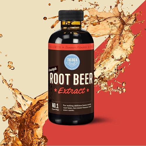 Hires Big H Root Beer Extract, Root Beer Soda and Dessert Syrup, 4 Fl Oz (Pack of 1) thumbnail 2