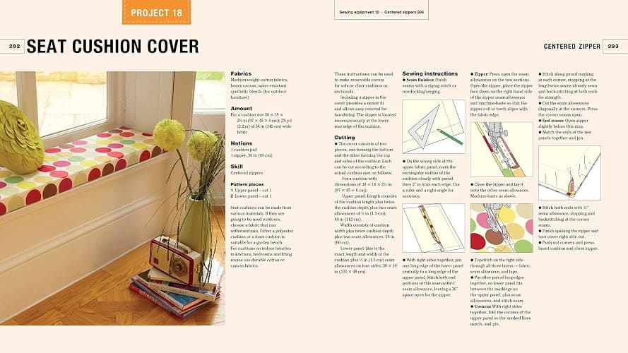 Reader's Digest Complete Guide to Sewing: Step by step techniques for making clothes and home accessories (RD Consumer Reference Series) thumbnail 16