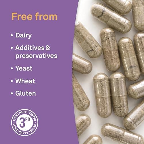 Organika Canadian-Made Formula Candida- Yeast Reduction Formula, Feminine Health Support, Probiotics, All Natural Herbal Blend- 90vcaps thumbnail 4