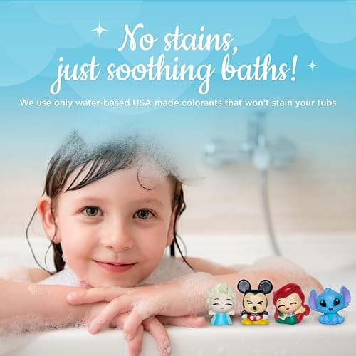 Princess Bath Bombs for Girls with Surprise Toys Inside (1 Pack) – Large Fizzy Bubble Bath Bomb for Kids - Princess, Mermaid, Fairytale Bath Toys – Fruity Scent, Skin-Safe, Made in USA by Two Sisters thumbnail 7