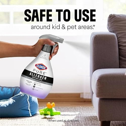 Clorox PURE Allergen Neutralizer Fabric and Carpet Spray, Nighttime Calm, 26 Fluid Ounces thumbnail 8