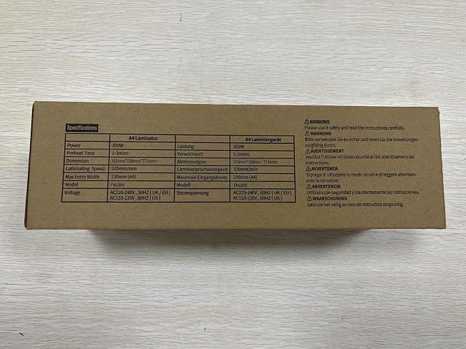 Laminator Machine 9 Inch Laminating Machine - A4 Cold Thermal Laminator Machine with Laminating Sheets, 8.5 x11 Personal Laminators for Teachers 90s Warm up, A4/A5/A6 Laminators for School Home thumbnail 14