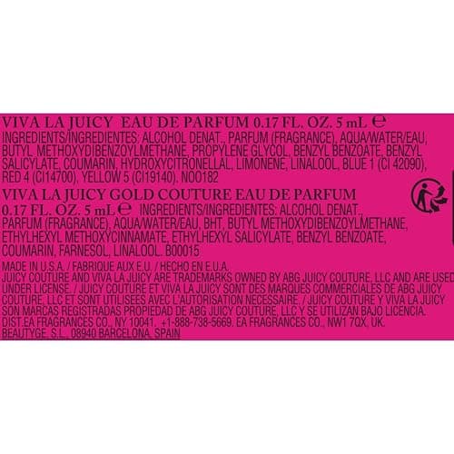 Juicy Couture Viva La Juicy Eau De Parfum, Women's Perfume with Notes of Mandarin, Gardenia & Caramel, Floral & Sweet, EDP Spray thumbnail 10