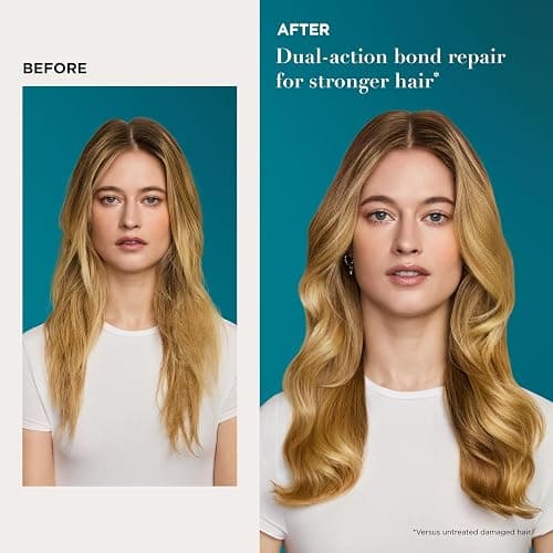 OGX Repair & Protect Bond Protein Repair 450°F Heat Protect Spray, Weightless Repair Mist for Nonstop Damage Protection* for All Hair Types, Heat Spray Preps Hair for Styling, 6.5 fl. oz thumbnail 3