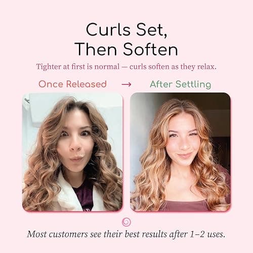 Original Octocurl Heatless Curling System for Medium to Thick Hair – Adjustable Headband, Customizable Wraps, 360° Heat-Free Curls thumbnail 4