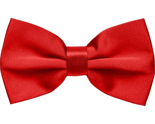 Dibi Adjustable Classic Pretied Bow Tie for Men, Women, and Boys - Men's Bowtie for Wedding, Costume Party and Formal Events - Image 1