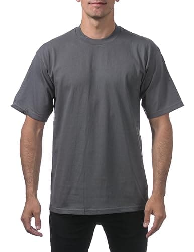 Pro Club Men's Heavyweight Cotton Short Sleeve Crew Neck T-Shirt - Image 1